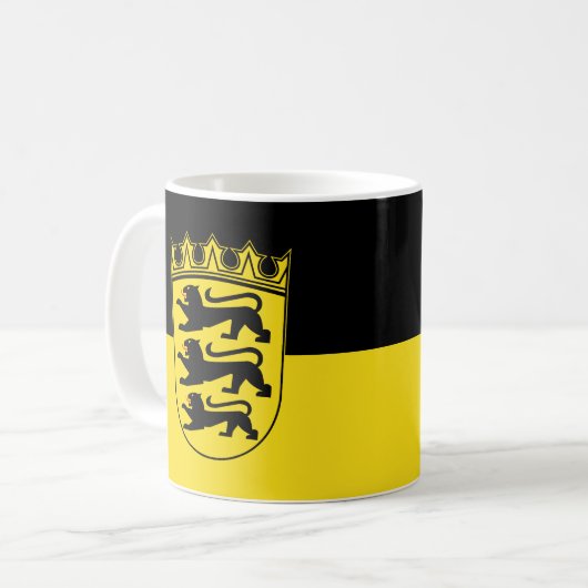 Flag of Baden-Württemberg Coffee Mug (Devant gauche)