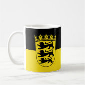 Flag of Baden-Württemberg Coffee Mug (Gauche)