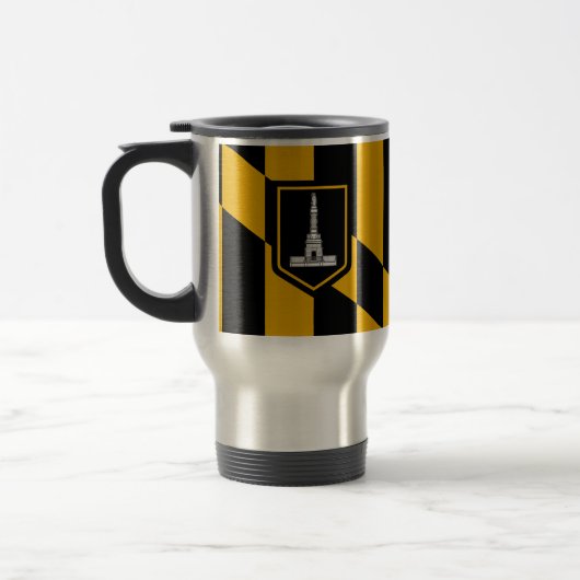 Flag of Baltimore Travel Mug (Gauche)