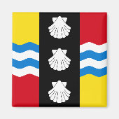 Flag of Bedfordshire Magnet (Devant)