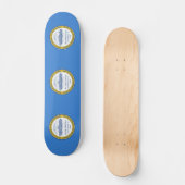 Flag of Boston, Massachusetts Skateboard (Recto)