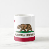 Flag Of California, California flag, mug (Centre)