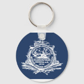 Flag of Charleston, South Carolina Keychain (Achterkant)