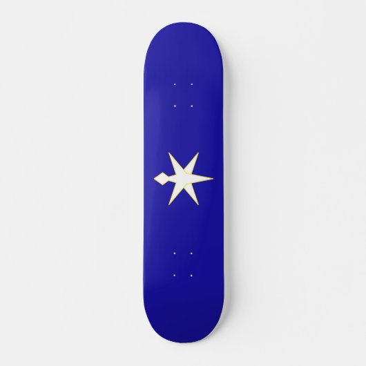 Flag of Chiba Prefecture, Japan Skateboard (Voorkant)