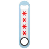 Flag of Chicago, Illinois (Devant)