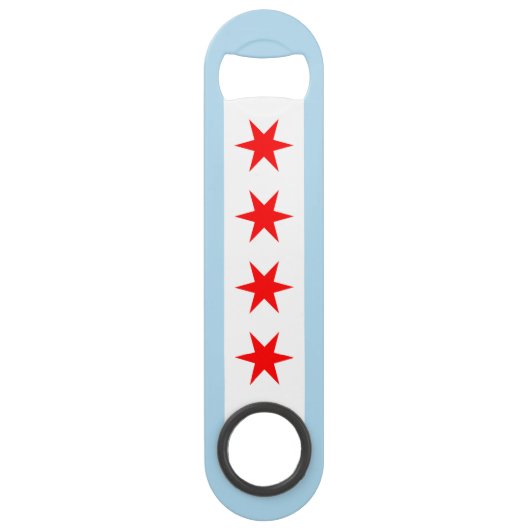 Flag of Chicago, Illinois (Devant)