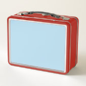 Flag of Chicago, Illinois Metal Lunch Box (Dos)