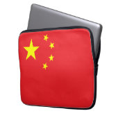 Flag of China Laptop Sleeve (Voorkant Links)