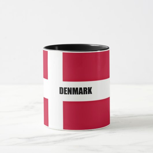 Flag of Denmark Magic Mug (Centre)