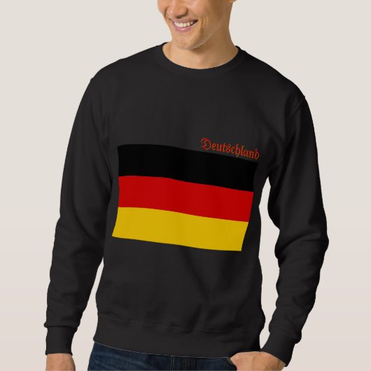 Flag of Germany custom-cut Trui (Voorkant)