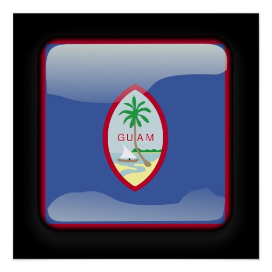 Flag of Guam Perfect Poster (Voorkant)