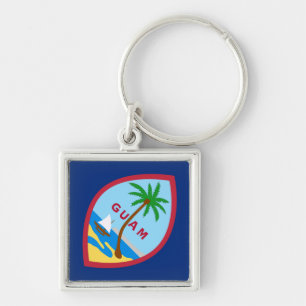 Flag of Guam Sleutelhanger