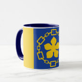 Flag of Hamilton, Ontario Mug (Devant gauche)