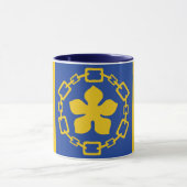 Flag of Hamilton, Ontario Mug Mok (Midden)