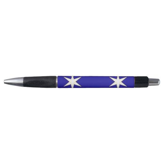 Flag of Hokkaido Prefecture, Japan Pen (Voorkant)