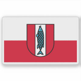 Flag of Kaiserslautern, Germany Sticker