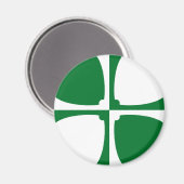 Flag of Kirkcudbrightshire Magnet (Recto/Verso)