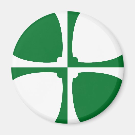 Flag of Kirkcudbrightshire Magnet (Devant)