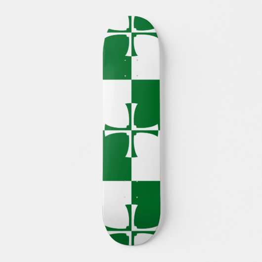 Flag of Kirkcudbrightshire Skateboard (Devant)
