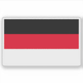 Flag of Memmingen, Germany Sticker (Voorkant)