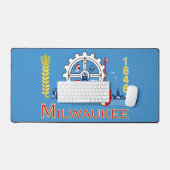Flag of Milwaukee, Wisconsin (Clavier et souris)
