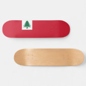 Flag of New England Skateboard (Horz)