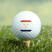 Flag of New Orleans Golfballen (Insitu Shirt)