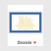 Flag of Newark, New Jersey, USA Sticker (Vel)