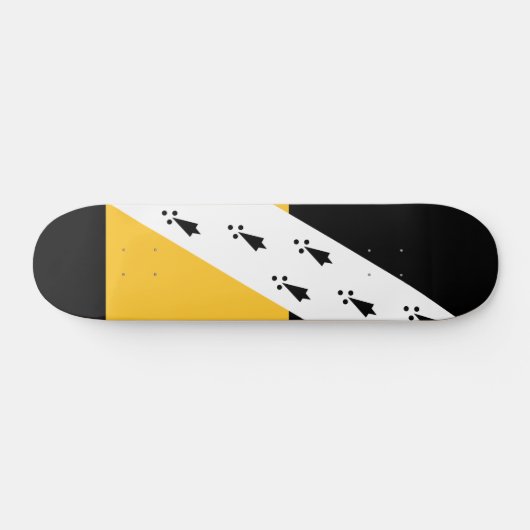 Flag of Norfolk Skateboard (Horz)