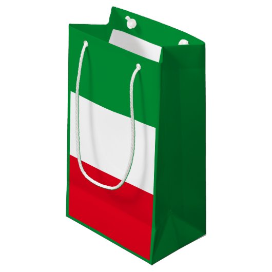 Flag of North-Rhine Westphalia Small Gift Bag Klein Cadeauzakje (Voorkant Gekanteld)