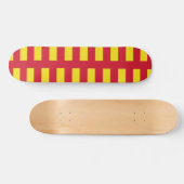 Flag of Northumberland Skateboard (Horz)