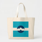 Flag of Ogden, Utah Grote Tote Bag (Voorkant)