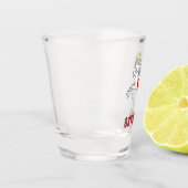 Flag of Ostrava, Czech Republic Shot Glas (Links)