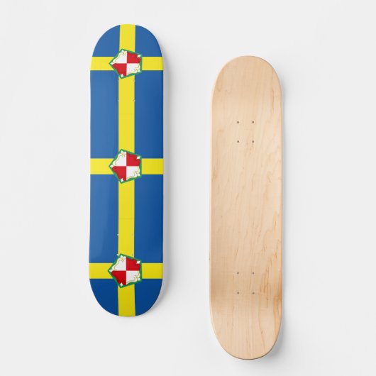 Flag of Pembrokeshire Skateboard (Recto)
