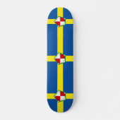 Flag of Pembrokeshire Skateboard (Devant)
