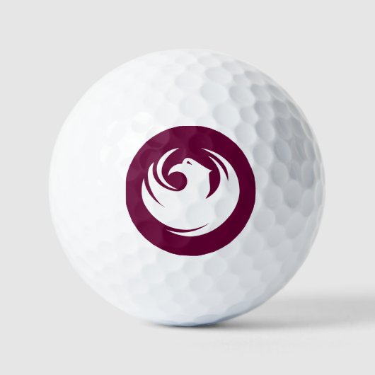 Flag of Phoenix city Arizona Golfballen (Voorkant)