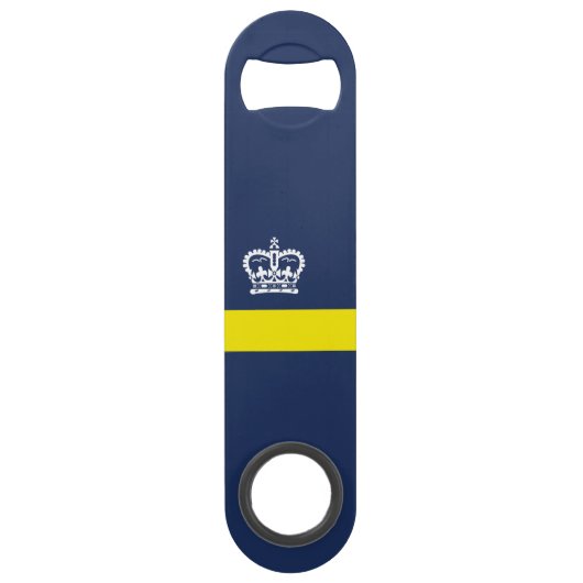 Flag of Regina, Saskatchewan Bar Key Speed Flessenopener (Voorkant)