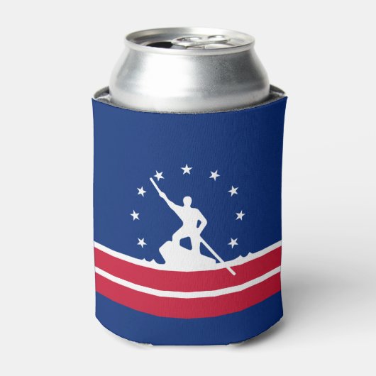 Flag of Richmond, Virginia Can Cooler (Blikje Voorkant)