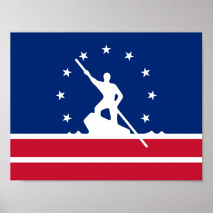 Flag of Richmond, Virginia Poster