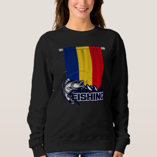 Flag of Romania Fishing In Romania Trui