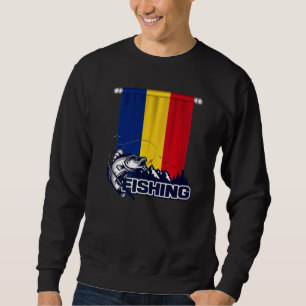 Flag of Romania Fishing In Romania Trui