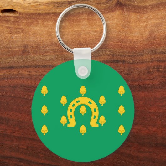 Flag of Rutland Keychain (Achterkant)