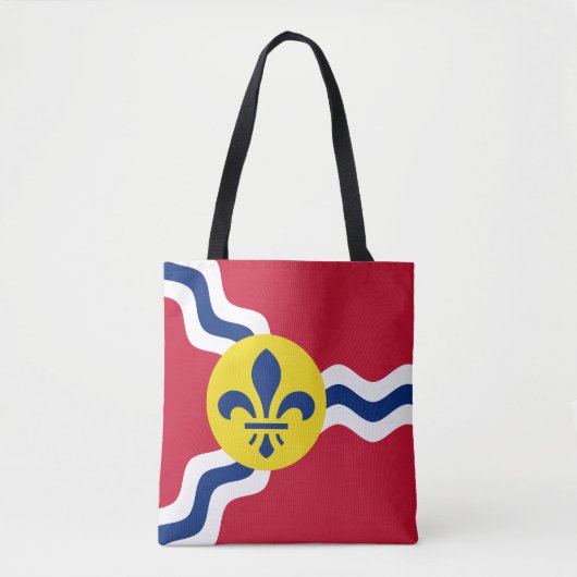 Flag of St. Louis, Missouri Tote Bag (Voorkant)