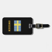 Flag of Sweden Luggage Tag Bagagelabel (Voorkant horizontaal)