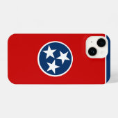 Flag of Tennessee iPhone Hoesje (Achterkant horizontaal)