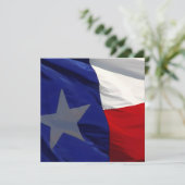 Flag of Texas Pop Art Feestdagenkaart (Staand voorkant)