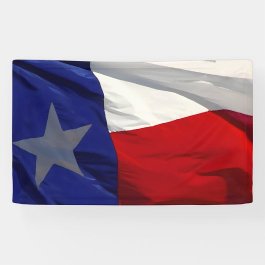 Flag of Texas Pop Art Spandoek (Horizontaal)