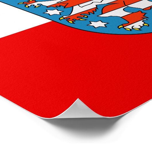 Flag of Thuringia Poster (Coin)