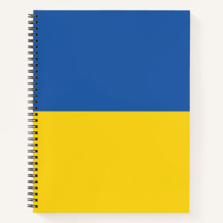 Flag of Ukraine Button Notitieboek
