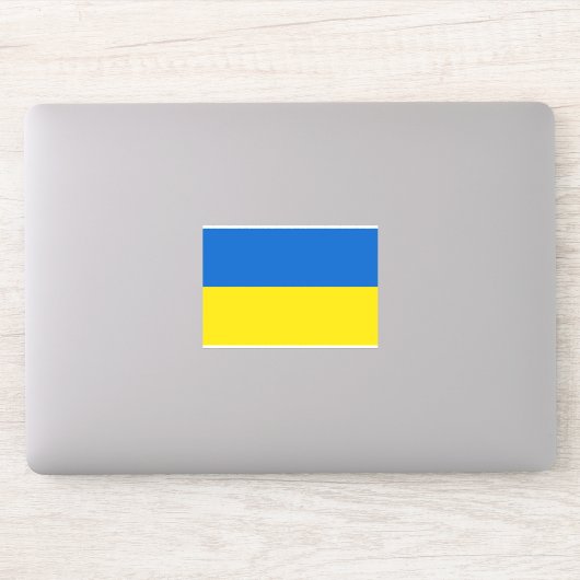 Flag of Ukraine Sticker (Computer)